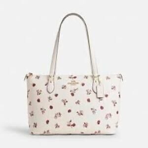 Coach Gallery Tote Bag With Ladybug Floral Print Gently used condition